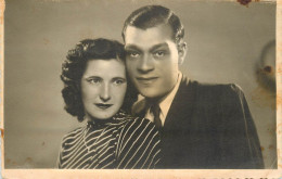 Annonymous Persons Souvenir Photo Social History Portraits & Scenes Elegant Couple - Photographie