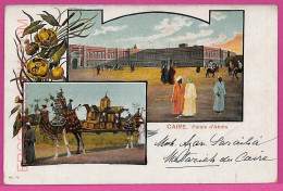 Ag3024 - EGYPT - VINTAGE POSTCARD - Cairo - 1905 - Le Caire