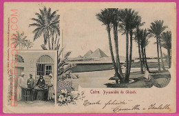 Ag3026 - EGYPT - VINTAGE POSTCARD - Cairo - 1902 - Caïro