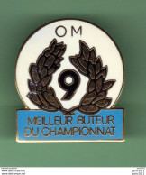 FOOT *** OLYMPIQUE DE MARSEILLE *** OM - 9 *** MEILLEUR BUTEUR DU CHAMPIONNAT *** Numerote *** WW 5061-1 - Football