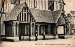 N°1016 W -cpa Honfleur -église Ste Catherine- Le Nouveau Portail- - Honfleur