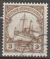 Deutsch SüdWest-Afrika   .    Michel   .   24  .    6 Marken  (6 Scans)     .     O     .      Gestempelt - Sud-Ouest Africain Allemand