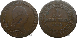 Autriche - Empire - François Ier / Franz I. - 1 Kreutzer 1812 S - TB/VF20 - Mon5453 - Autriche