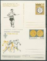 Poland 1983/1984 Olympic Games 2 Commemorative Postcards - Sommer 1984: Los Angeles