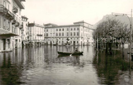 13797470 Lugano Lago Di Lugano TI Hochwasser Im November 1951  - Autres & Non Classés