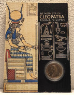 MONETA COIN MONNAIE CLEOPATRA EGITTO EGYPT FDC UNC IN ORIGINAL CASE BOLAFFI COLLECTOR CLUB - Altri – Africa