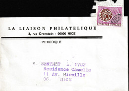 BANDE De JOURNAN "la Liaison Philatelique" Timbre Préo - Brieven En Documenten