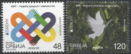 Serbia 2023. / Europa / Peace / Set 1 Stamp From Booklet - 2023