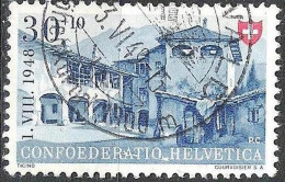 Schweiz Suisse Svizzera Pro Patria 1948: Ticino Tessin Zu WII 41 Mi 511 Yv 460 Mit K-⊙ BRAUNWALD 3.VI.49 (Zu CHF 13.00) - Plaatfouten