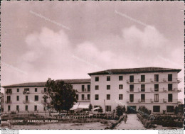 Ar142 Cartolina Riccione Albergo Milano Provincia Di Rimini - Rimini