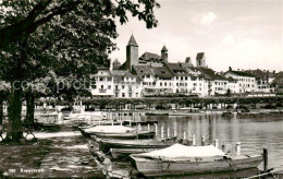 13796883 Rapperswil -Jona Rapperswyl Zuerichsee SG Uferpartie Am See Bootsanlege - Sonstige & Ohne Zuordnung