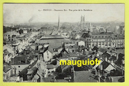 10 AUBE / TROYES / PANORAMA EST  -  VUE PRISE DE LA MADELEINE / 1914 - Troyes