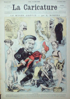 La Caricature 1882 N°133 Musée Grévin Robida Bataille De Champigny Tinant - Revues Anciennes - Avant 1900