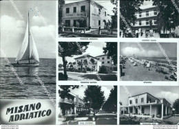 Bb462 Cartolina  Misano Adriatico 7 Vedutine Rimini Emilia Romagna - Rimini