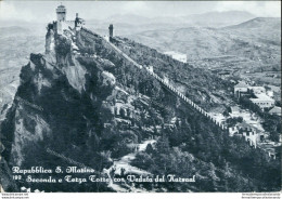 Ah414 Cartolina Repubblica Di S.marino Seconda E Terza Torre - San Marino