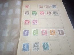 DM948 LOT FEUILLES DANEMARK A TRIER COTE++ DEPART 10€ - Colecciones (en álbumes)