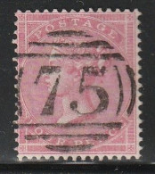 Grande Bretagne - N°18 Obl (1855-57) 4d Rose - Used Stamps