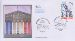 Enveloppe   FDC  1er  Jour    FRANCE    Assemblée  Nationale   2015 - 2010-2019