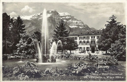 *CPA - SUISSE - GLARIS - Glarus - Hotel Glarnerhof Mit Volksgarten U. Wiggis - Otros & Sin Clasificación