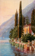 13795592 Oria  Lago Di Lugano TI Villa Marchese Brusati Kuenstlerkarte  - Sonstige & Ohne Zuordnung