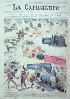 La Caricature 1882 N°140 Etat De Civilisation En Europe Robida Jules Claretie Law-Tennis Loys - Riviste - Ante 1900