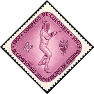 Colombia  546 ** MNH. 1957 - Kolumbien