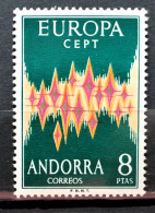 EUROPA CEPT 1972 " ANDORRA " Michelnr 71  Mooi Postfrisch € 60,00 - Neufs