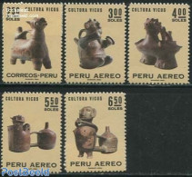 Peru 1970 Culture 5v, Mint NH, Art - Art & Antique Objects - Sculpture - Beeldhouwkunst