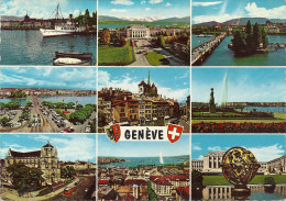 *CPM - SUISSE - GENEVE - Multivues - - Genève