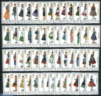 Spain 1967 Costumes 53v (1967-1971), Mint NH, Various - Costumes - Ungebraucht