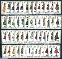 Spain 1967 Costumes 53v (1967-1971), Mint NH, Various - Costumes - Ongebruikt