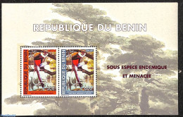 Benin 2003 Monkeys S/s, Mint NH, Nature - Monkeys - Nuovi