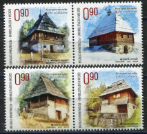 BOSNIA SERBIA(144) - Architecture - Houses - MNH Set - 2012 - Bosnie-Herzegovine