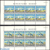 New Zealand 1964 Birds, 2 M/s, Mint NH, Nature - Birds - Penguins - Unused Stamps