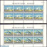 New Zealand 1964 Birds, 2 M/s, Mint NH, Nature - Birds - Penguins - Nuovi