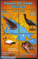Peru 2006 Titicaca Lake Fauna 4v+tab [+], Mint NH, Nature - Various - Animals (others & Mixed) - Birds - Fish - Frogs .. - Fishes