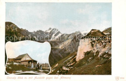 13794952 Ebenalp 1641m AI Mit Aussicht Gegen Den Altmann Appenzeller Alpen  - Autres & Non Classés