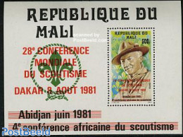 Mali 1981 Scouting Conference S/s, Mint NH, Sport - Scouting - Malí (1959-...)
