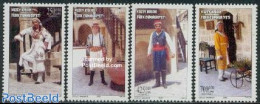 Turkish Cyprus 2002 Costumes 4v, Mint NH, Various - Costumes - Kostüme