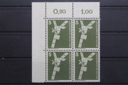 Deutschland, MiNr. 846, Viererblock, Ecke Links Oben, Postfrisch - Nuovi