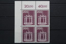 Deutschland, MiNr. 858, Viererblock, Ecke Links Oben, Postfrisch - Nuovi