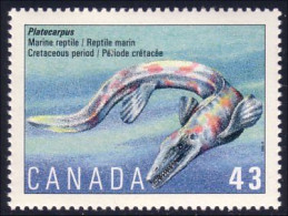 Canada Platecarpus Dinosaur MNH ** Neuf SC (C14-98a) - Neufs