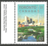 Canada Toronto 200th MNH ** Neuf SC (C14-84ta) - Ongebruikt