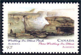 Canada Parc Writing-On-Stone Park MNH ** Neuf SC (C14-77b) - Protección Del Medio Ambiente Y Del Clima