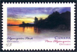 Canada Parc Algonquin Park MNH ** Neuf SC (C14-72b) - Protezione Dell'Ambiente & Clima