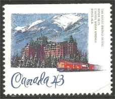 Canada CPR Banff Springs Hotel AB Train Zug Treno MNH ** Neuf SC (C14-68hb) - Hostelería - Horesca