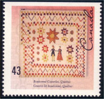 Canada Couvre-lit Boutonne Coverlet MNH ** Neuf SC (C14-65hb) - Textiles