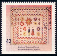 Canada Couvre-lit Boutonne Coverlet MNH ** Neuf SC (C14-65ba) - Neufs