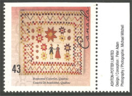 Canada Couvre-lit Boutonne Coverlet MNH ** Neuf SC (C14-65hta) - Unused Stamps