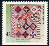 Canada Quilt Courtepointe MNH ** Neuf SC (C14-62bb) - Textil